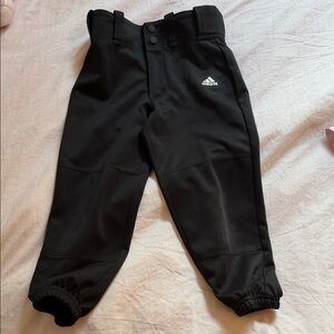 Brand new Adidas Kids Black Baseball pants